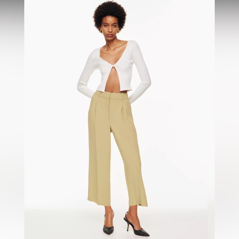 Aritzia Wilfred The Effortless Cropped Pant